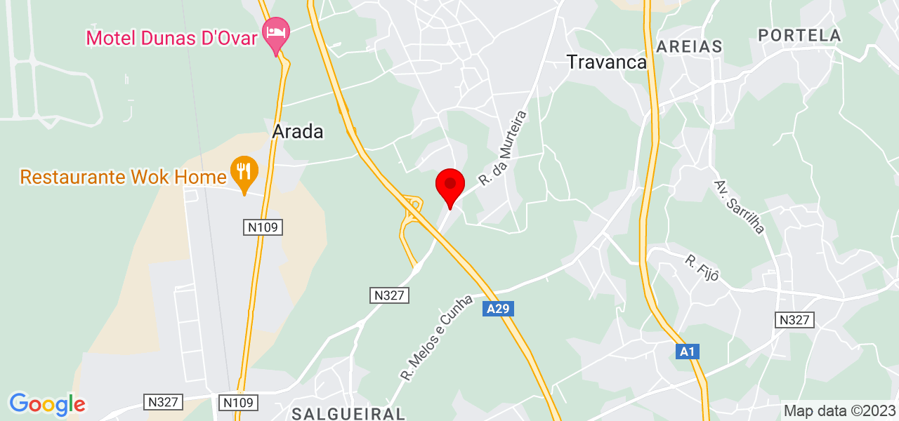 Ruivo Remodela&ccedil;oes - Aveiro - Ovar - Mapa