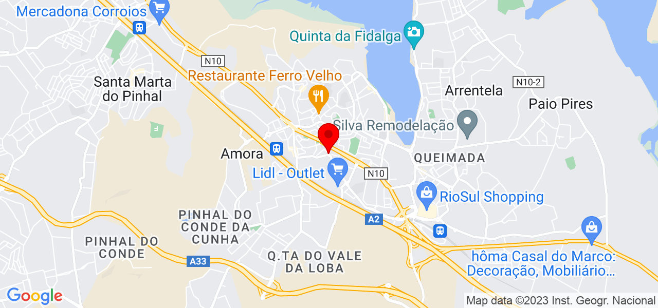 Anderson Mubadi - Setúbal - Seixal - Map