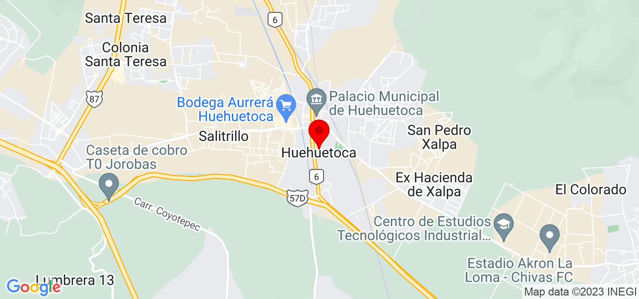 Angel Cruz - México - Huehuetoca - Mapa