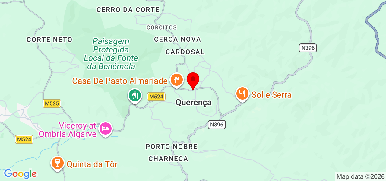 Paulo César dos Santos - Faro - Loulé - Karte