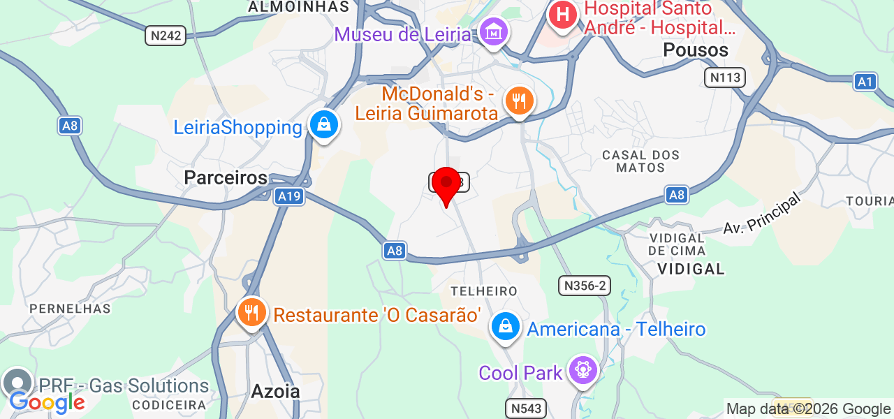 Renato Dias - Leiria - Leiria - Mapa