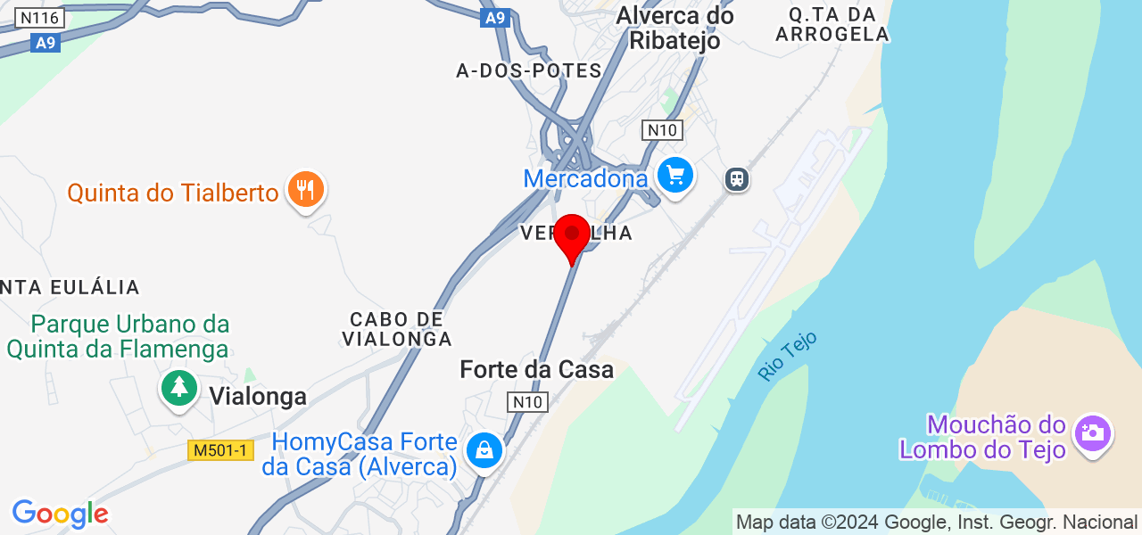 João Pedro - Lisboa - Vila Franca de Xira - Mapa