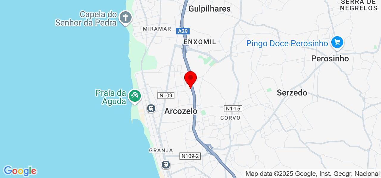 Mariana Wolfs Cravo - Porto - Vila Nova de Gaia - Mapa