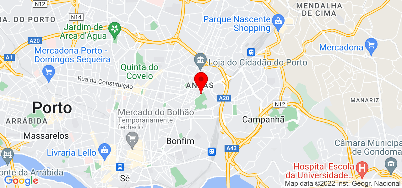 Sofia Lopes - Porto - Porto - Mapa