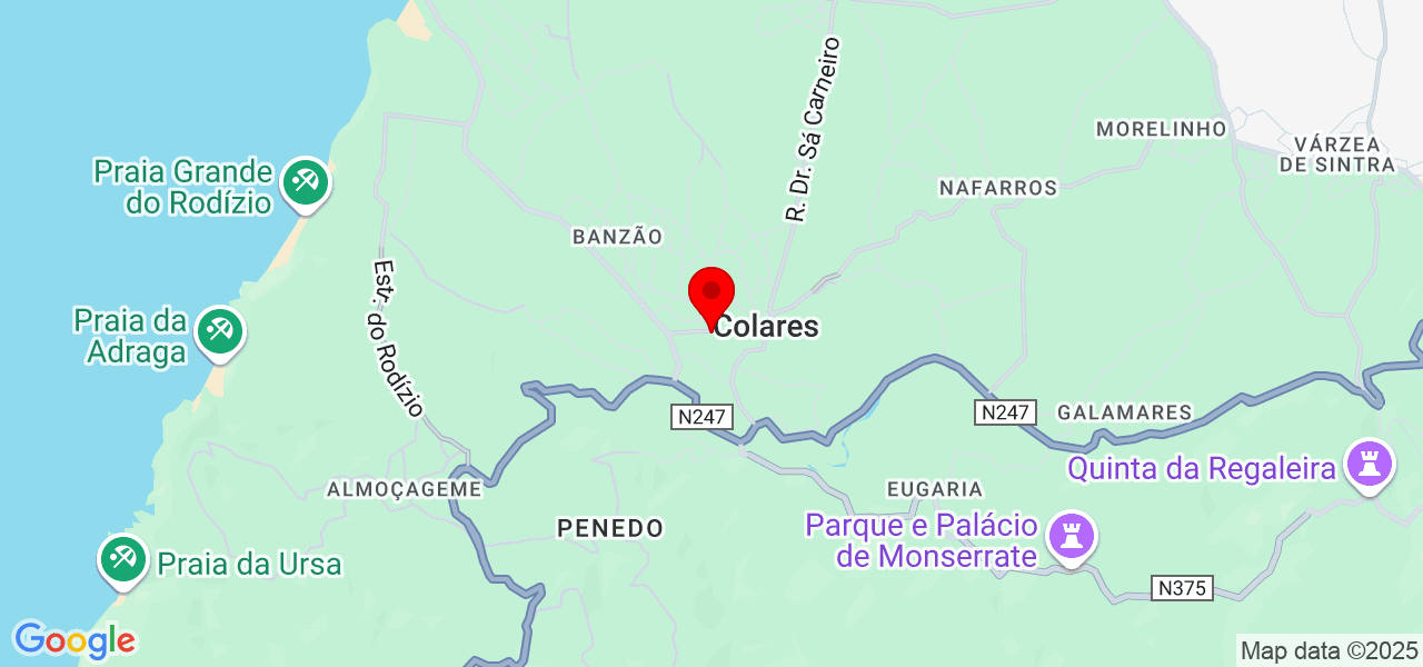 David Kercher - Lisboa - Sintra - Map
