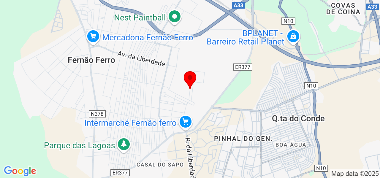 Claudia Silva - Setúbal - Seixal - Mapa