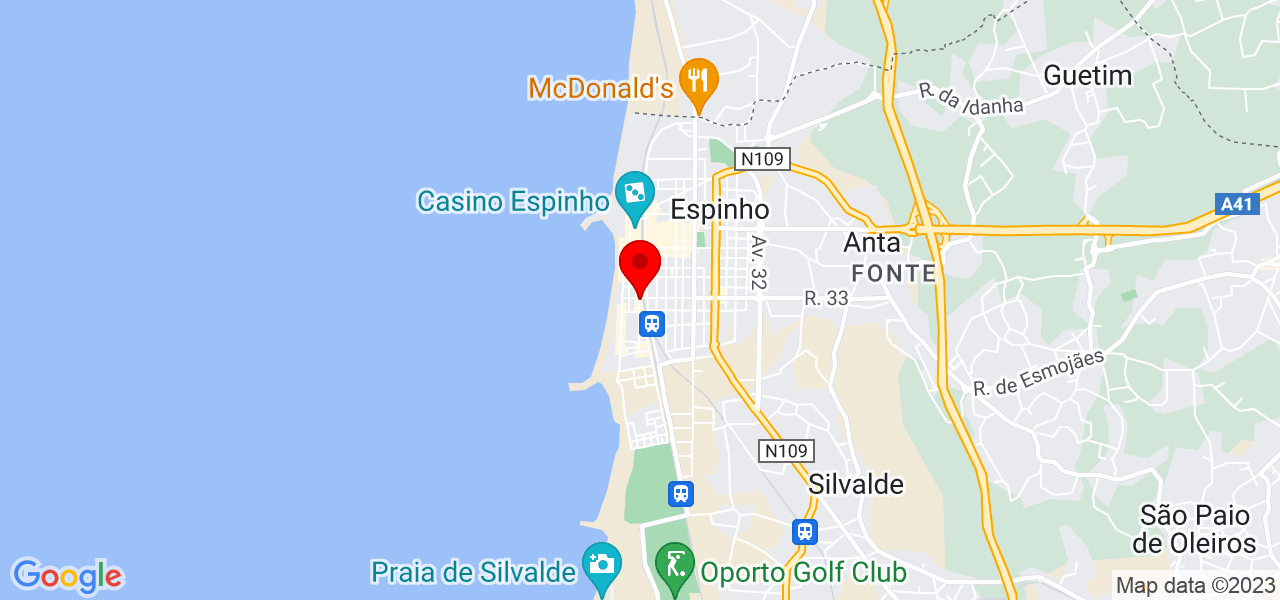 Rui Rodrigues - Aveiro - Espinho - Mapa