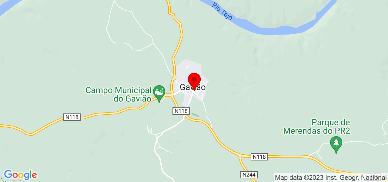 Servi&ccedil;os F&amp;G - Portalegre - Gavião - Mapa