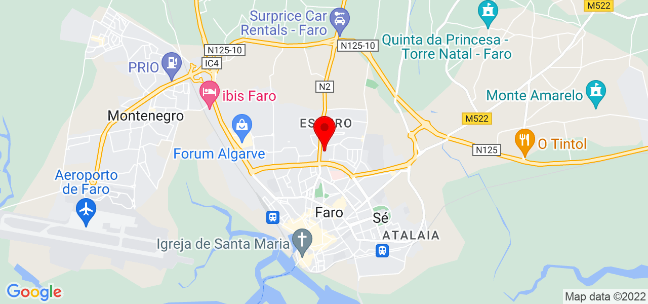 Maria teixeira - Faro - Faro - Mapa