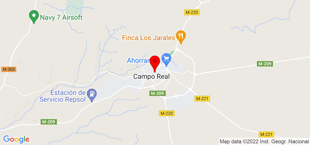 Amelia - Comunidad de Madrid - Campo Real - Mapa