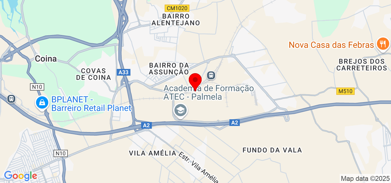 Oficina Do Jardim - Setúbal - Palmela - Map