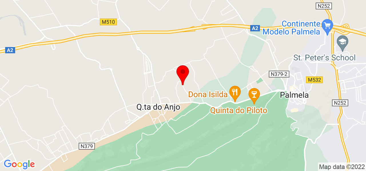 Guiomar Brazao - Setúbal - Palmela - Mapa