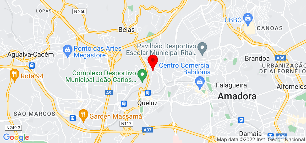 Sandra Sousa - Lisboa - Sintra - Mapa