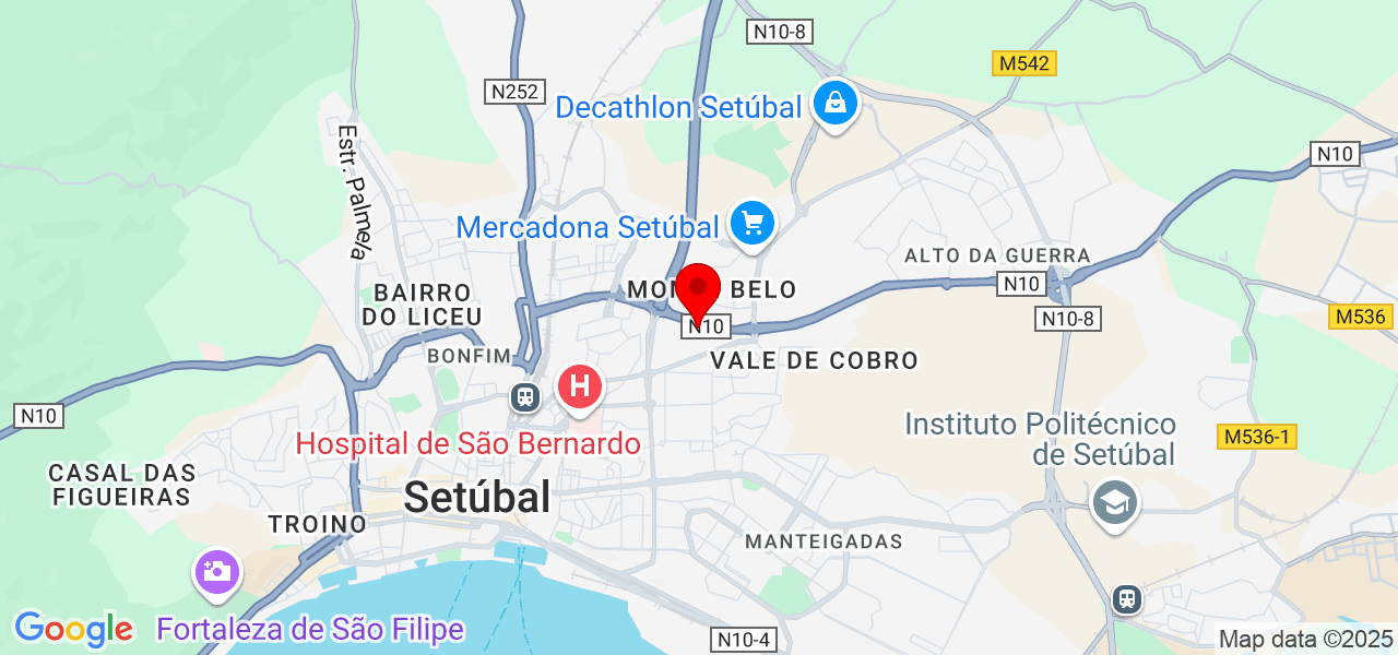 Whis Express - Setúbal - Setúbal - Map