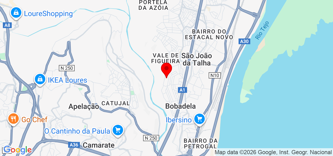 Anatiany (Ana) - Lisboa - Loures - Mapa