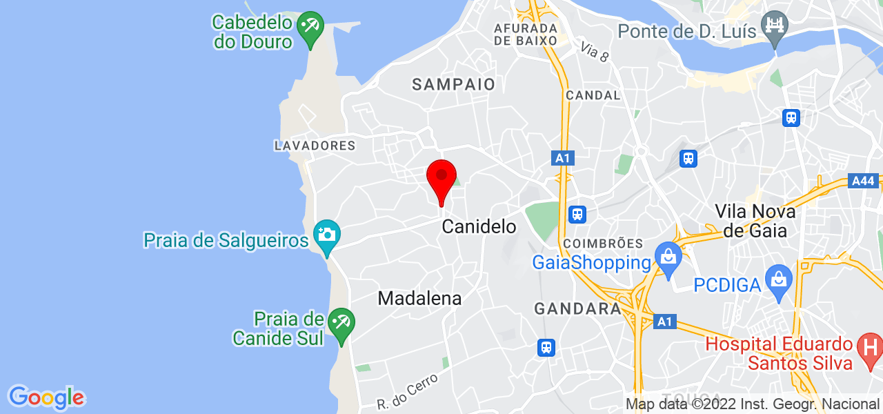 Adc gestão - gabinete de contabilidade - Porto - Vila Nova de Gaia - Map
