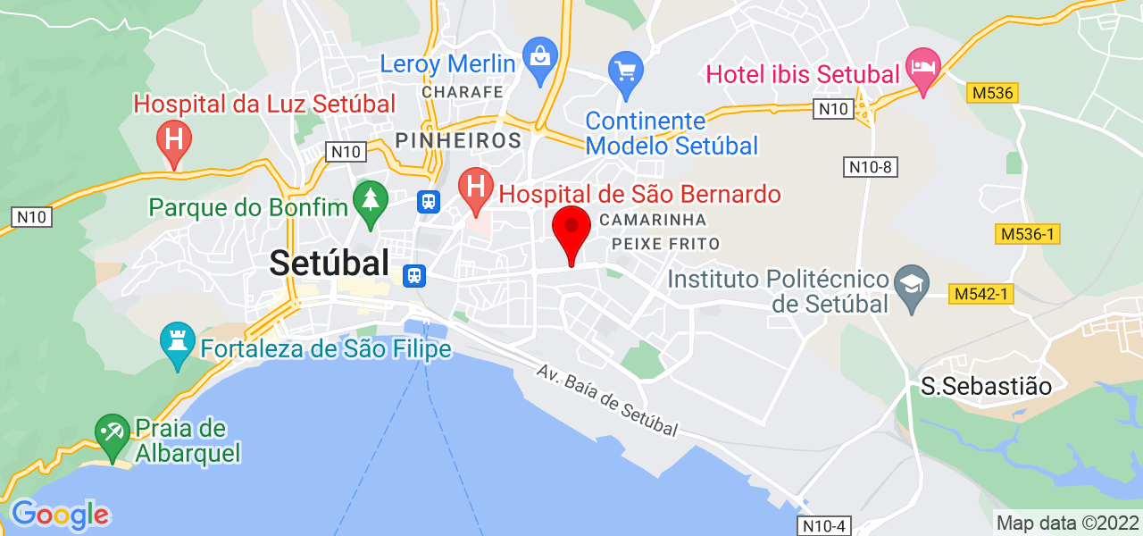 Marcondes Sousa Mendes - Setúbal - Setúbal - Mapa