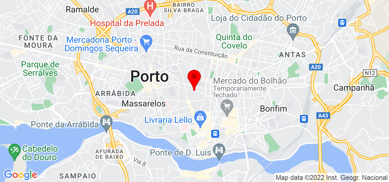 Susana Cardoso. - Porto - Porto - Mapa