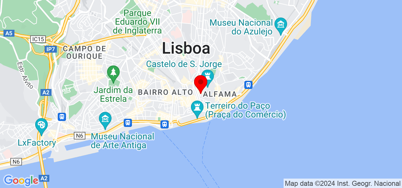 N.A.C Limpezas - Lisboa - Lisboa - Mapa