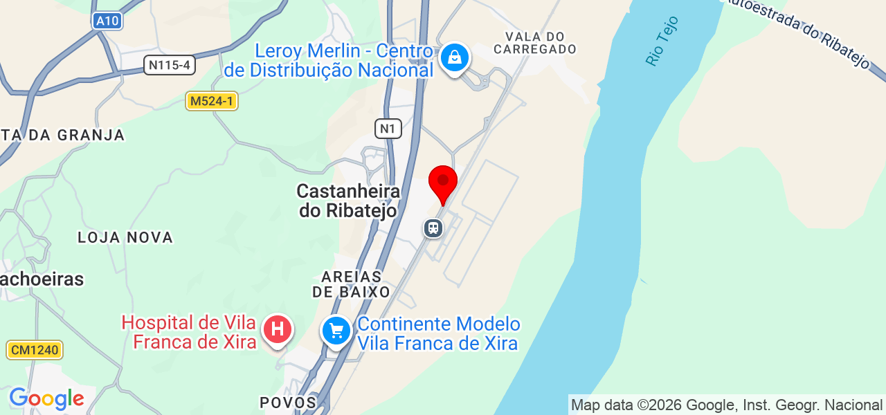 Isaac - Lisboa - Vila Franca de Xira - Carte