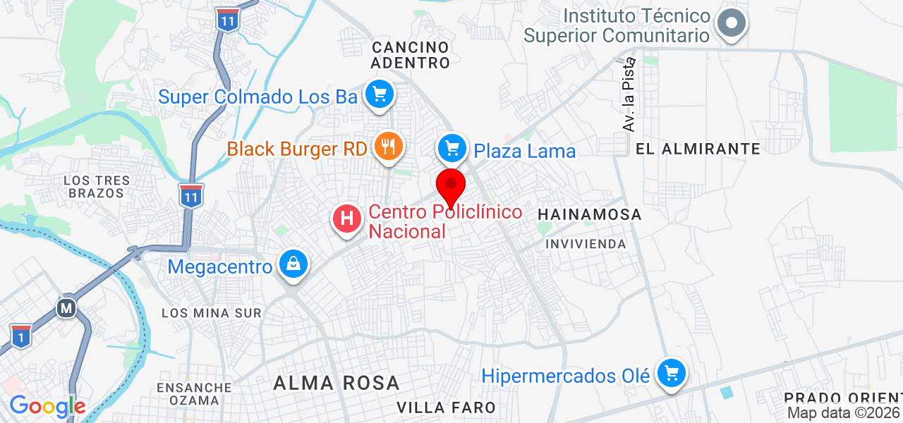 Nexusfit - Santo Domingo - Santo Domingo Este - Mapa