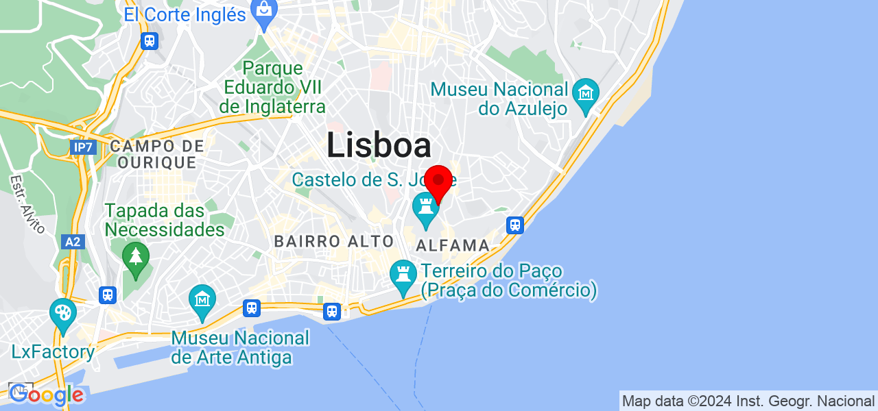Edna de Paula - Lisboa - Lisboa - Mapa
