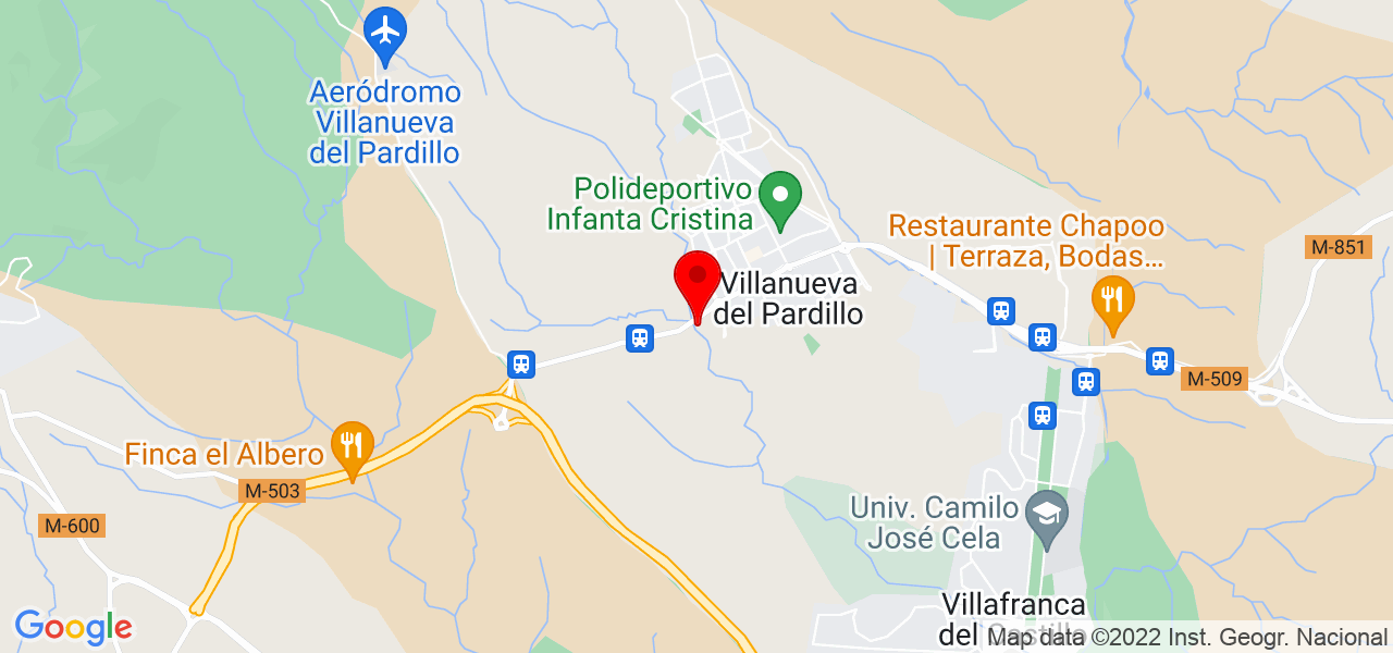 Jennifer - Comunidad de Madrid - Villanueva del Pardillo - Mapa