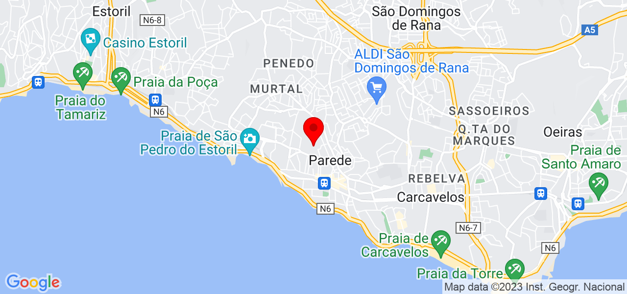 Augusta Vaz - Lisboa - Cascais - Map