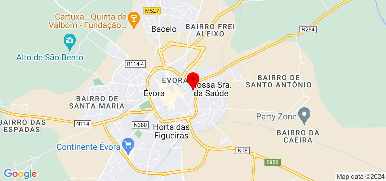 Ayfer - Évora - Évora - Mapa