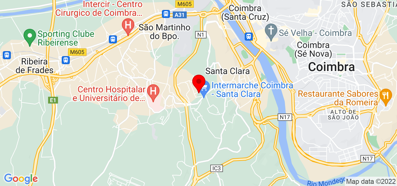 Laurindo Lemos Adelino - Coimbra - Coimbra - Mapa