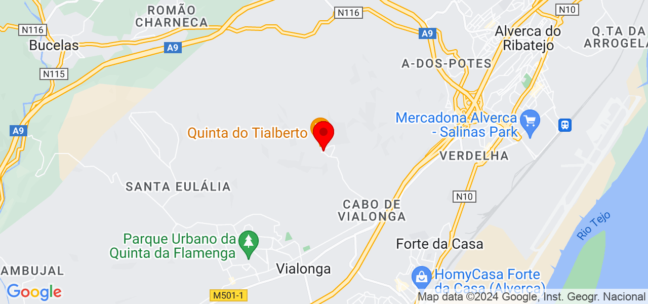 Patrícia Fernandes - Lisboa - Vila Franca de Xira - Map