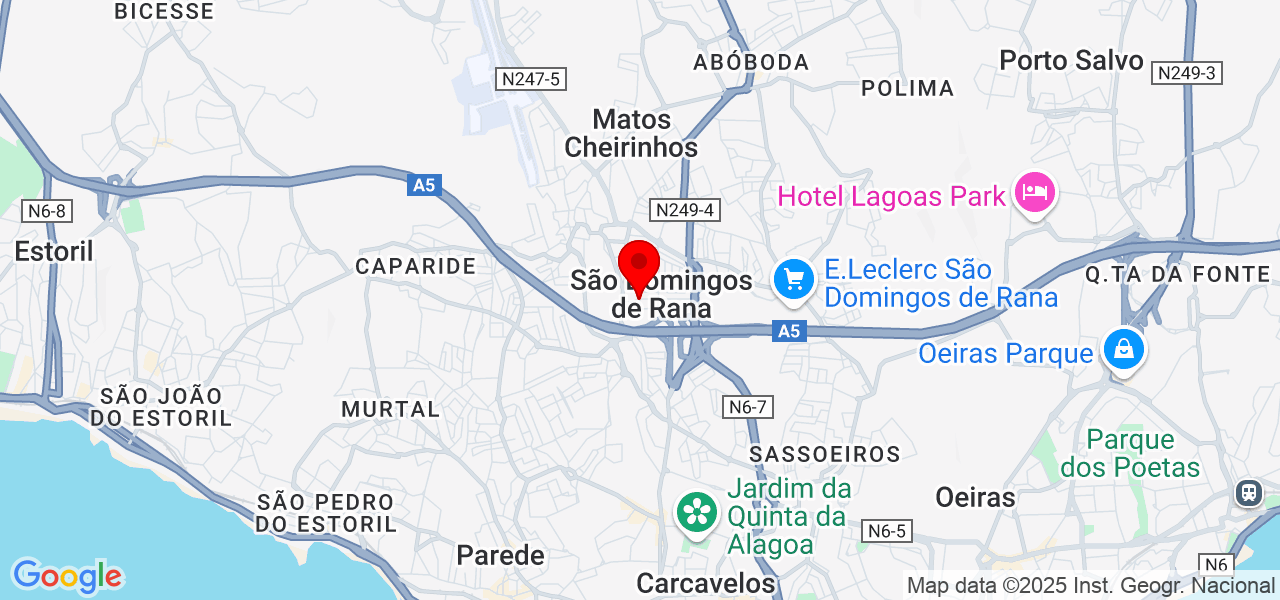 T&eacute;cknicalHomeService - Lisboa - Cascais - Mapa