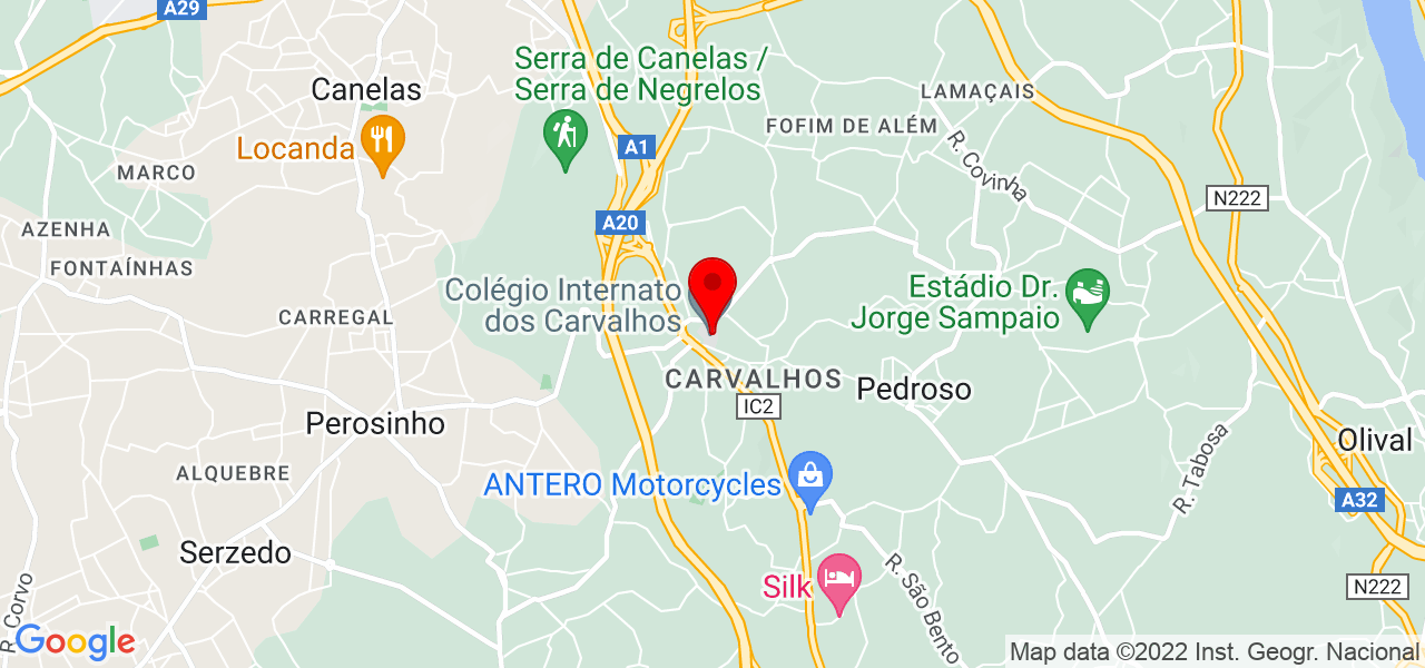 Miriam - Porto - Vila Nova de Gaia - Mapa