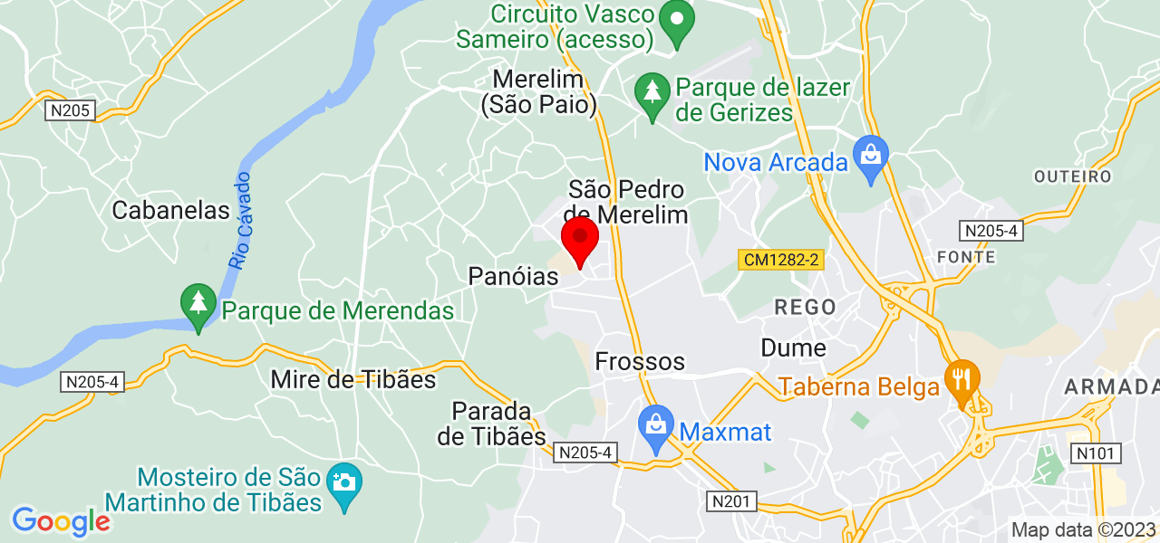 Beatriz Baptista - Braga - Braga - Mapa
