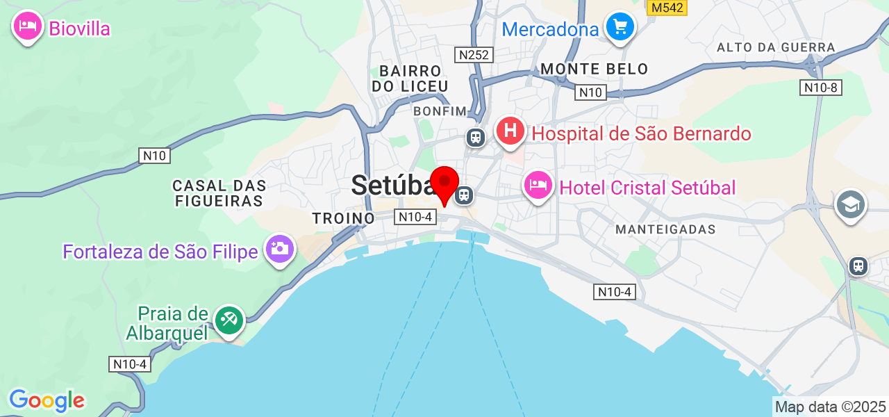 Jéssyca Tuany - Setúbal - Setúbal - Mapa