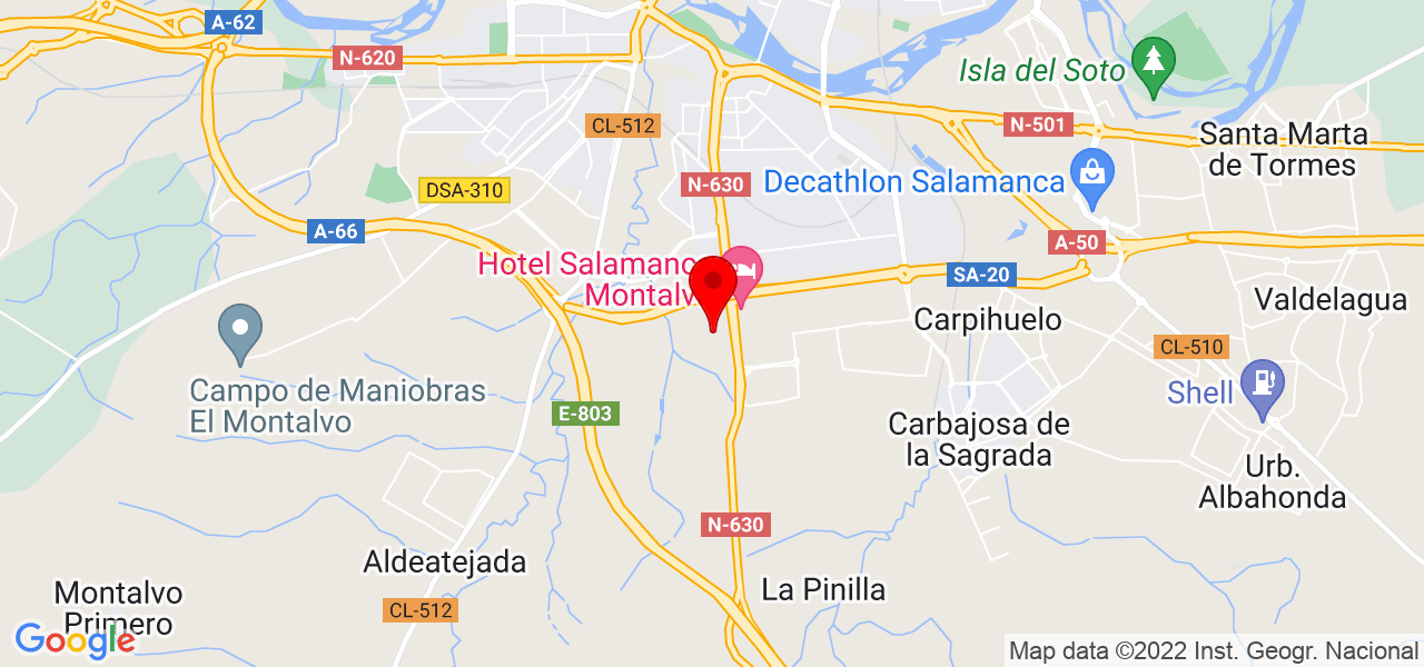 Jose ramos - Castilla y León - Salamanca - Mapa