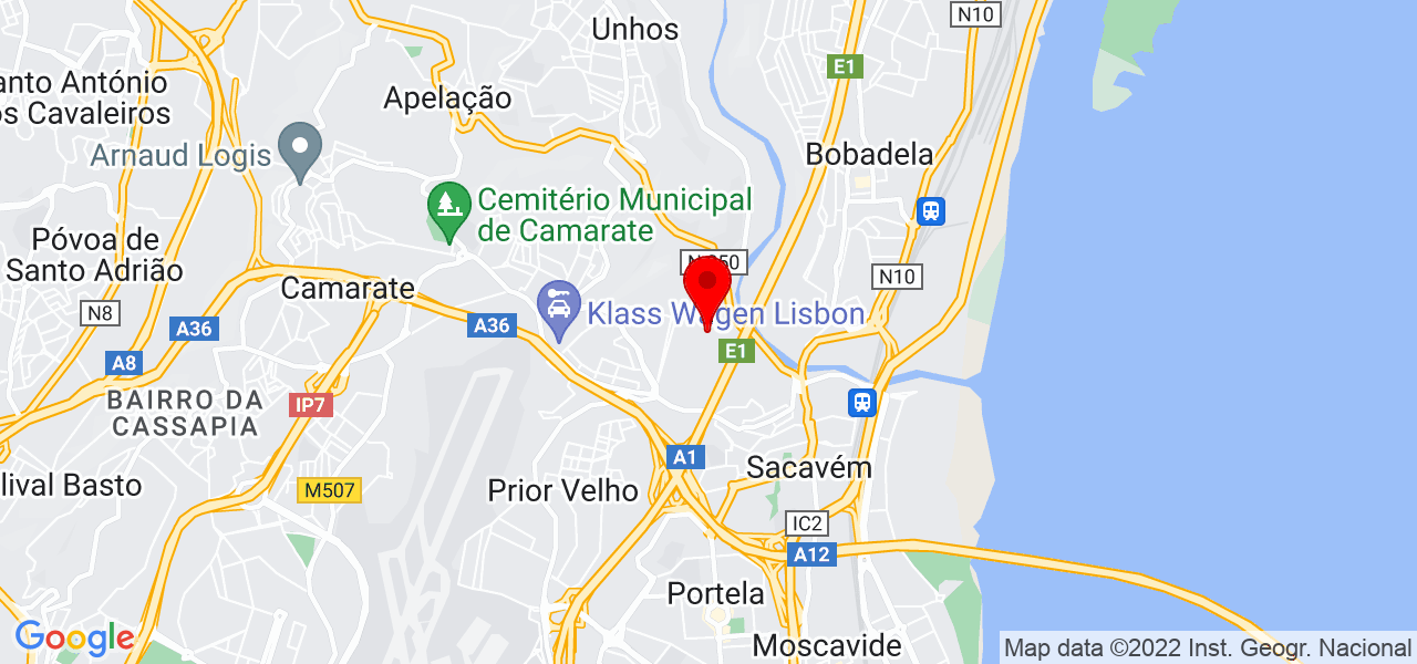 Viver com Sa&uacute;de - S&oacute;nia Gon&ccedil;alves - Lisboa - Loures - Mapa