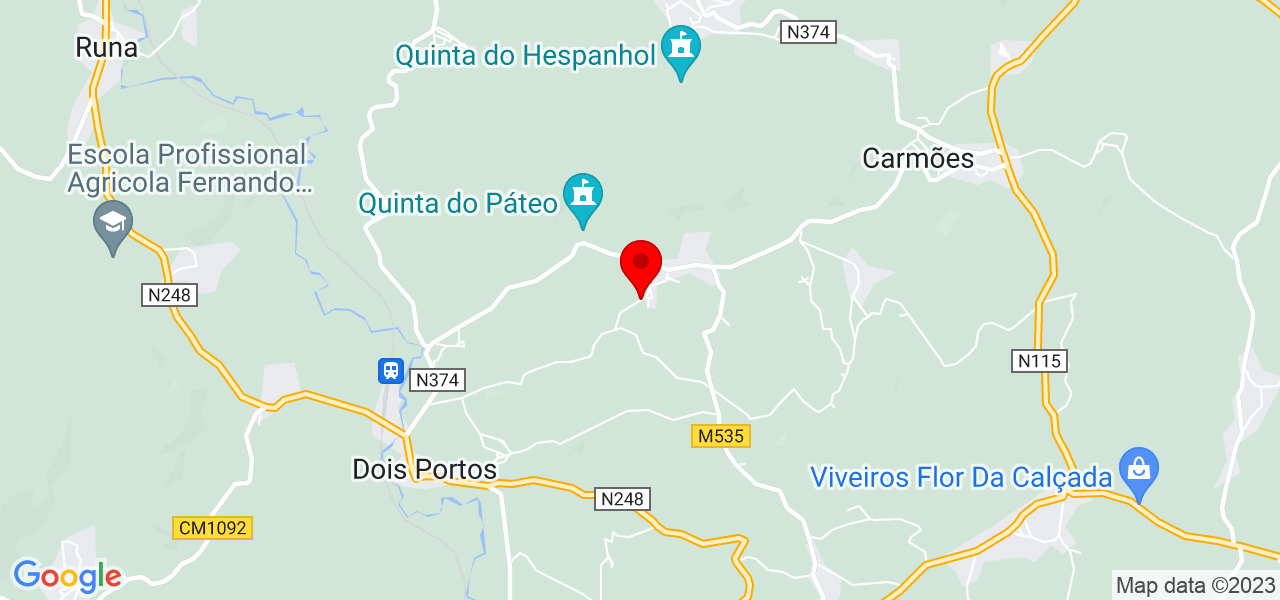 RODRIGO AMORIM LOPES - Lisboa - Torres Vedras - Mapa