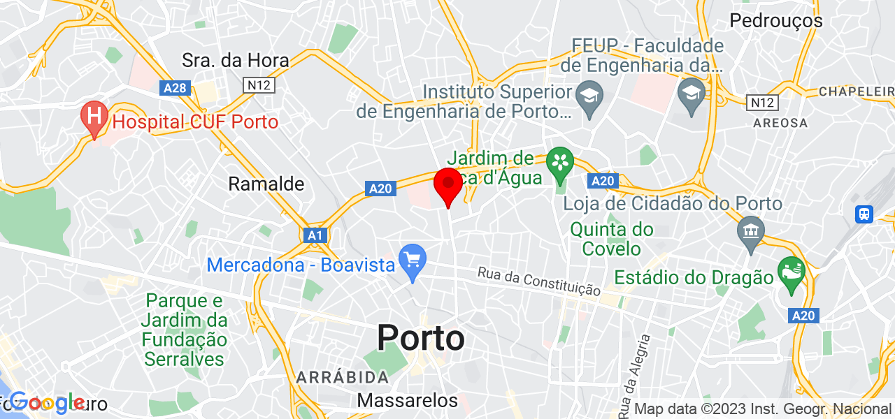 Botanika - Porto - Porto - Mapa
