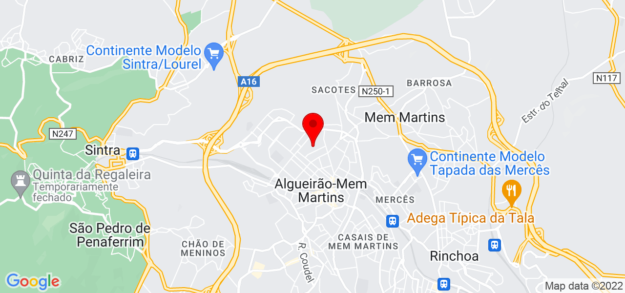 A REA - Arquitectura e Real Estate Advisors - Lisboa - Sintra - Mapa