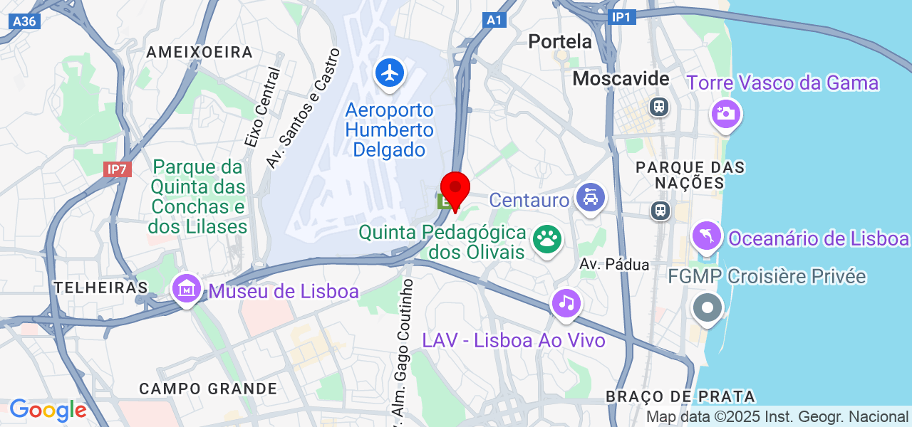 Luana Freitas - Lisboa - Lisboa - Mapa