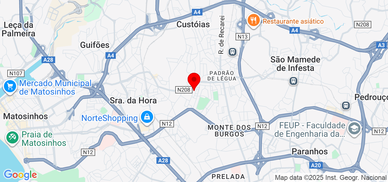 Josafá Francisco - Porto - Matosinhos - Mapa