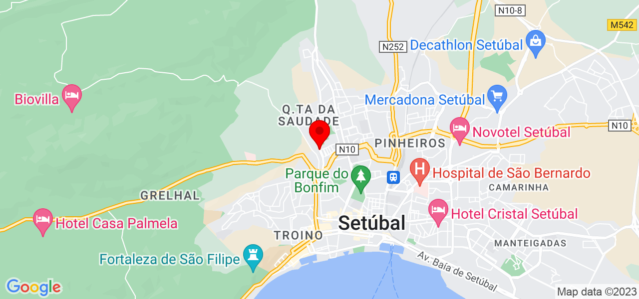 Bel&eacute;n Buend&iacute;a - Setúbal - Setúbal - Mapa