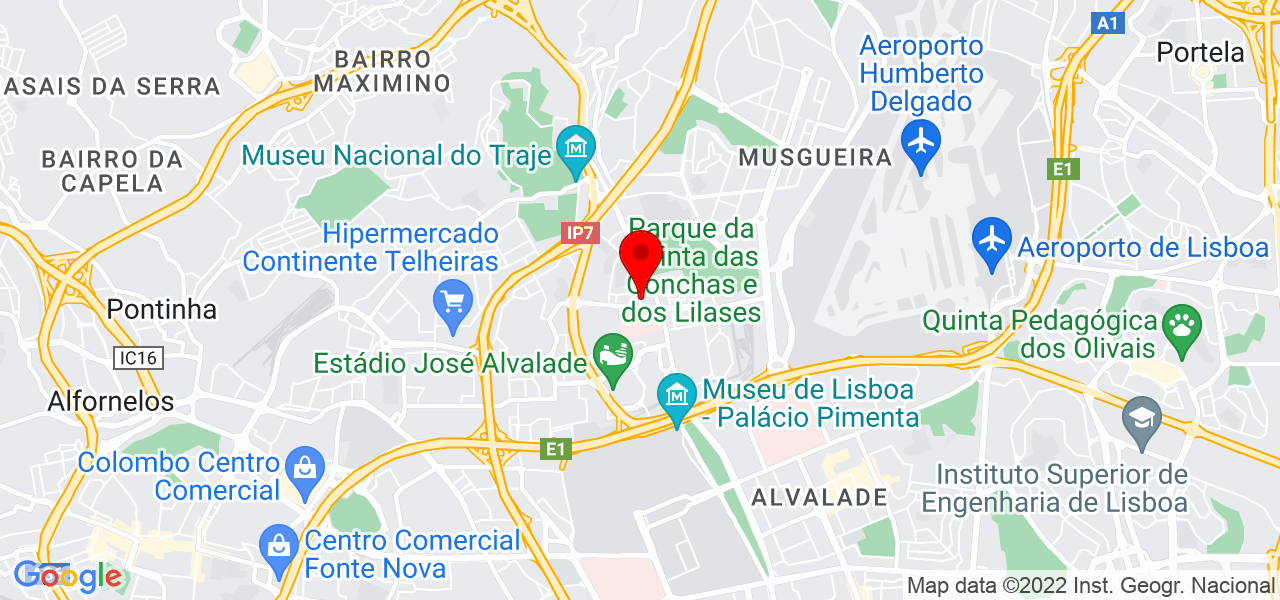 Mafalda Lopes - Lisboa - Lisboa - Map