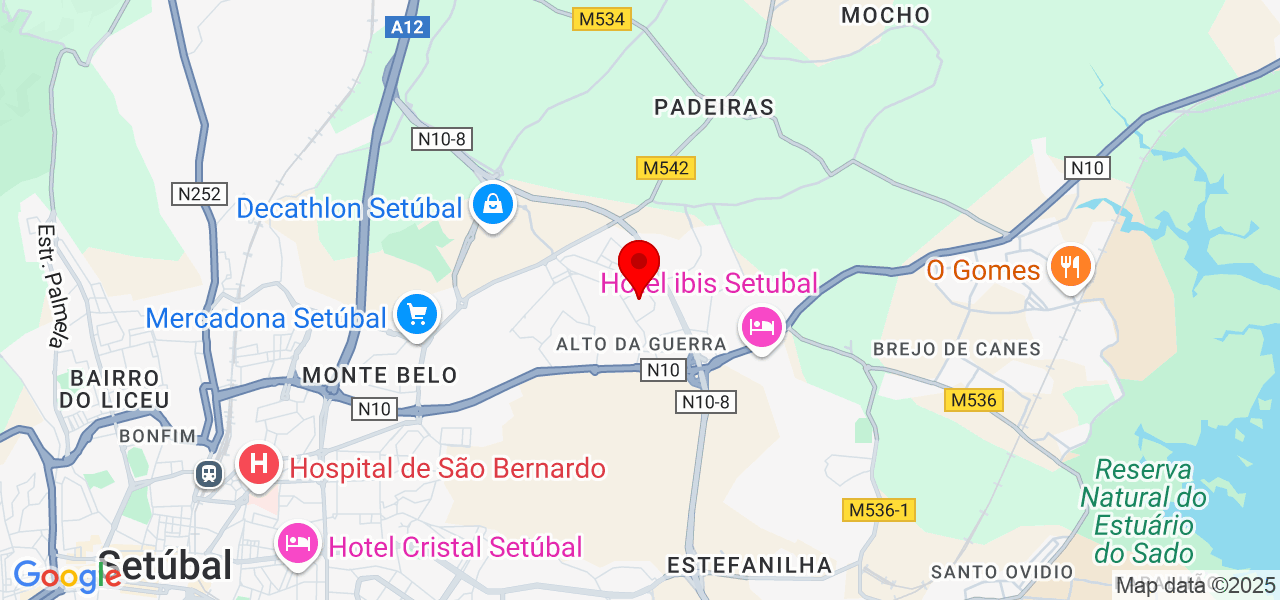 Agnela Patr&iacute;cia Torres☺️ - Setúbal - Setúbal - Mapa