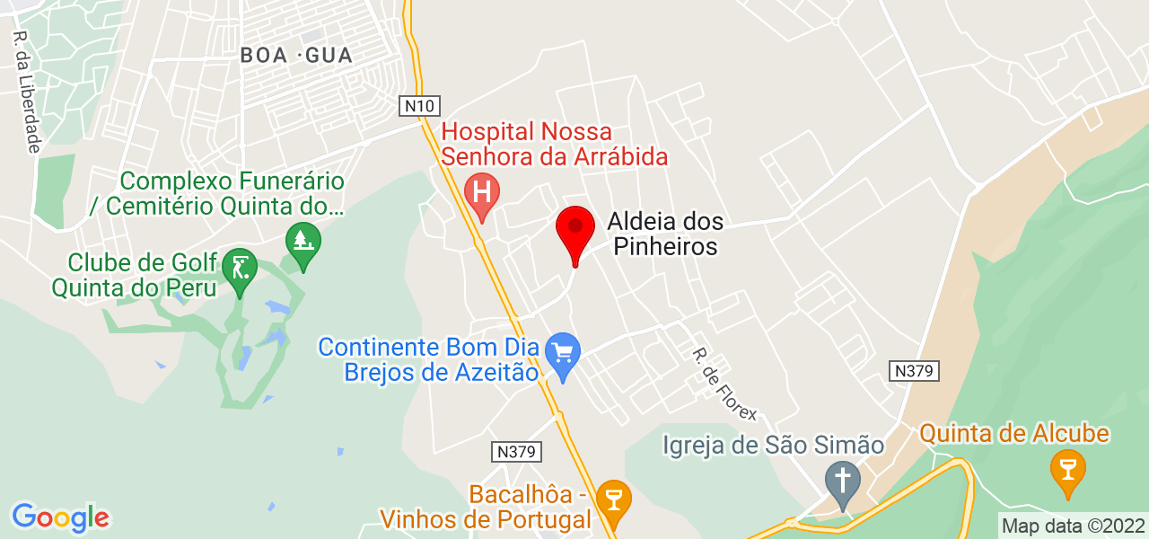 Sandra Cardoso Rodrigues - Setúbal - Setúbal - Mapa