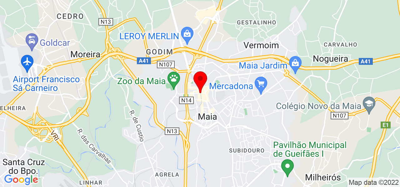 MEDIA&amp;MEIOS - Porto - Maia - Mapa