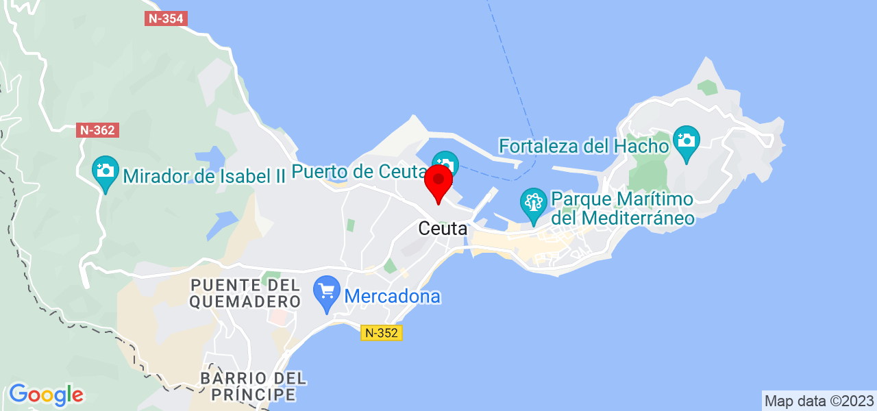 Aurora - Ceuta - Ceuta - Mapa
