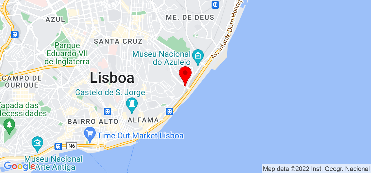 Gonzl Horton - Lisboa - Lisboa - Mapa