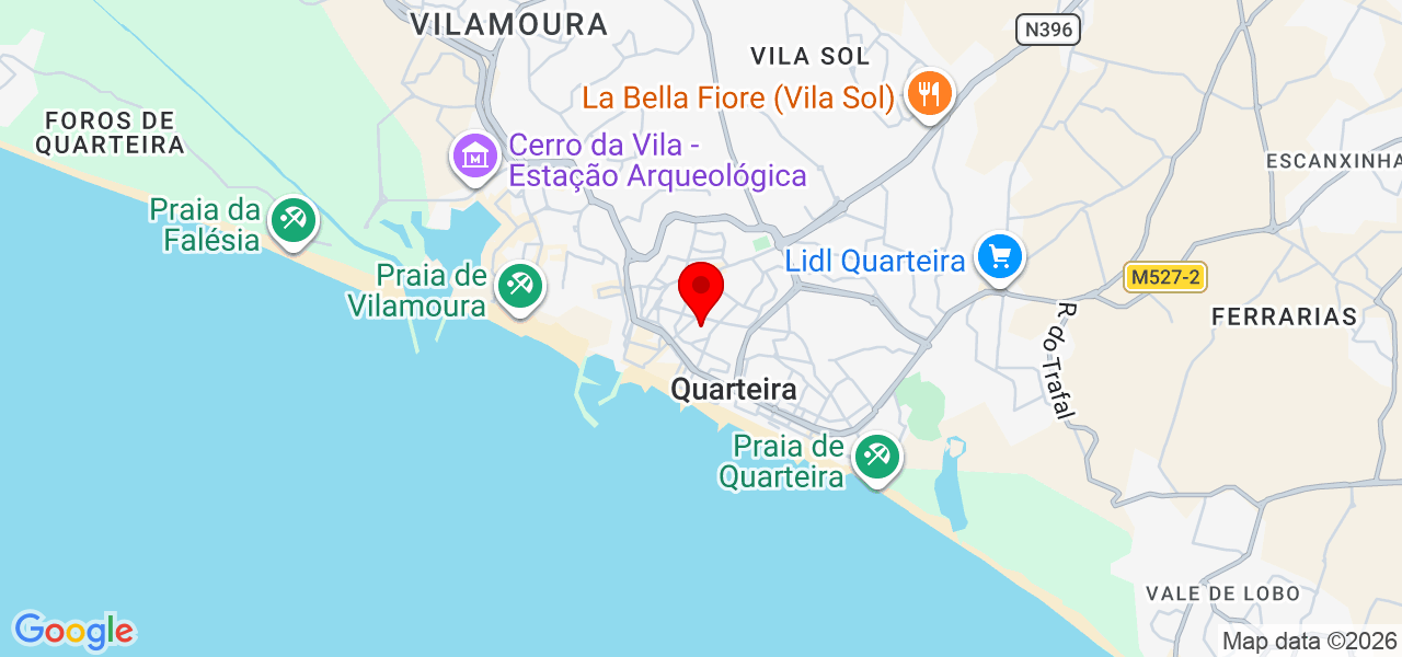 João Neto - Faro - Loulé - Mapa